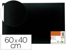 Tablero de fieltro liderpapel mural color negro 40X60 cm