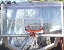 Tablero y aro basquet basket blindex