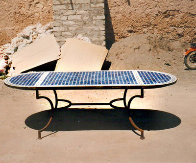 Tables en fer forgé à Marrakech - Photo 2