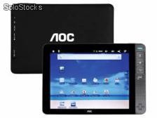 Tablet aoc breeze mw0812, ndroid 2.3.1, processador arm cortex a8 core 1,2 ghz, memória 4gb, tela 8 wide lcd, bluetooth e wi-fi