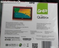 Tablet de 7, 1 GbRam Ghia Any Quattro+ 47418 1.3ghz 2 8 GB 2 cam, Android 5.1