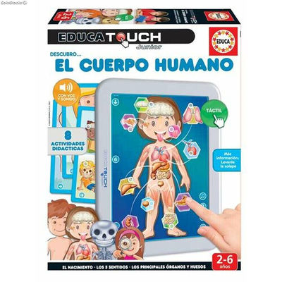 Tablet Interaktywny Dziecięcy Educa Educa Touch Junior: El Cuerpo Humano