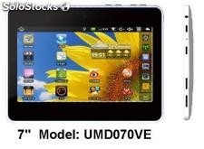 Tablet pc 7&quot;/mid/tablets/umd/umpc webcam Android2.2 Via vt8560@800MHz 125m/4gb