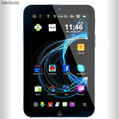 Tablet pc 7&quot; Multitouch. 4gb + 256mb ram ddr2. Wi-Fi libre + 3g.