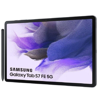 Tablet Samsung Galaxy Tab S7 fe 12.4&amp;quot;/ 4GB/ 64GB/ Octacore/ 5G/ Negra - Foto 2