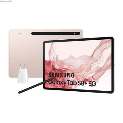Tablet Samsung Galaxy Tab S8 Plus 5G Różowy 5G 12,4&quot; 8 GB ram 128 GB