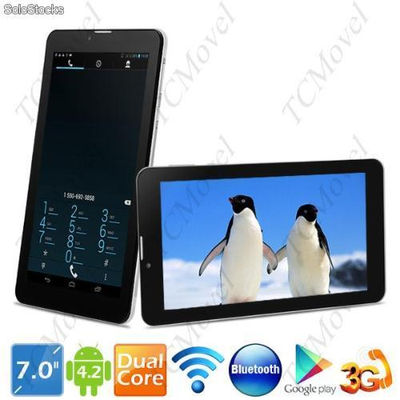 Tablete Laude Talk7 Phone 7 Android 4.2.2 4gb Dual-core 3g Telefone gps