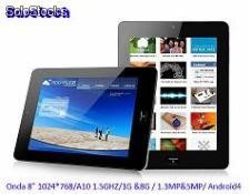 Tablets pc touchpad portátil androide4 wifi 1g 8&quot; ventas al por mayor onda marca