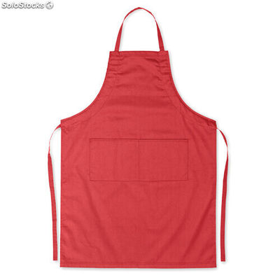 Tablier de cuisine ajustable rouge MIMO8441-05
