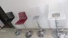 Tabouret bar en pvc