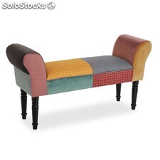 Tabouret ou banc avec accoudoirs modèle Patchwork - Sistemas David