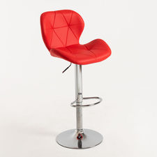 Tabouret Pentagone - Rouge