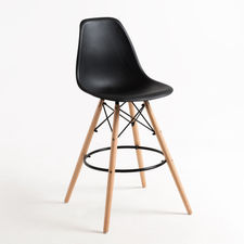 Tabouret Tower Haut - Noir