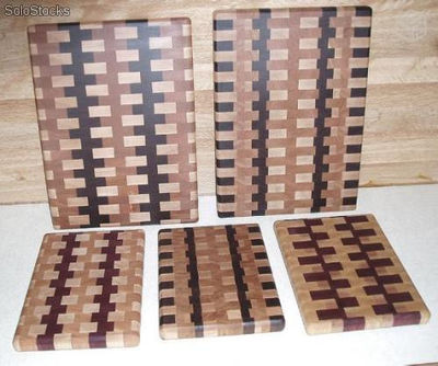 Tábuas personalizadas para churrascos em madeiras