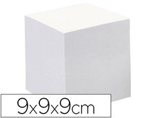 Taco papel quo vadis encolado blanco 680 hojas 100% reciclado 90 g/M2 90X90X90