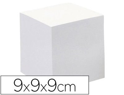 Taco papel quo vadis encolado blanco 680 hojas 100% reciclado 90 g/M2 90X90X90