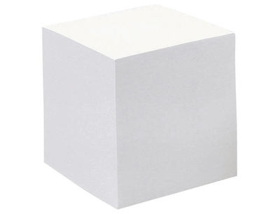 Taco papel quo vadis encolado blanco 680 hojas 100% reciclado 90 g/m2 90x90x90 - Foto 2