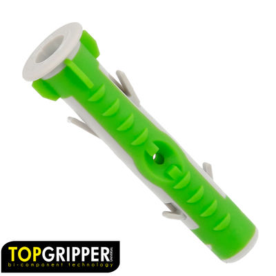 Taco Topgripper Bimaterial 10 mm. (Caja 75 unidades) Taco Anclaje Universal,