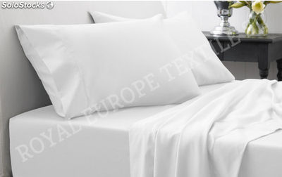 Taies d&#39;oreiller pour hotel-100%coton