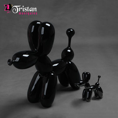 Taille Balloon Dog petit noir coloré