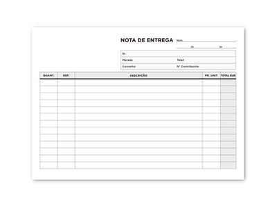Talonario liderpapel entregas cuarto apaisado 229 duplicado -texto en portugues - Foto 3