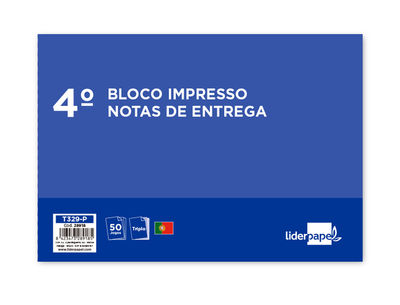 Talonario liderpapel entregas cuarto apaisado 329 triplicado-texto en portugues - Foto 2