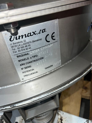 Tamis vibrant vimax CC600 en acier inoxydable d&amp;#39;OCCASION2 - Photo 4