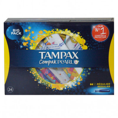 Tampax Compak Pearl 24 pc. Regulier