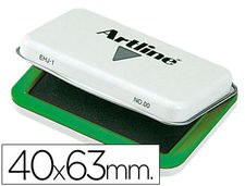 Tampon artline nº 00 verde -40X63 mm