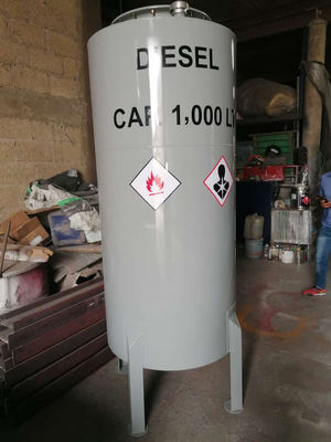 Tanque de Diesel de 1,000 litros vertical