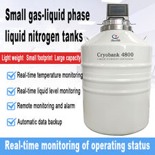 Tanque de nitrogênio líquido da Palestina para congelamento de células-tronco