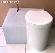 Cabina wc de madera quimico o compostaje