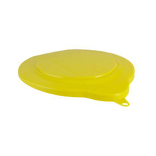 Tapa cubo 12 litros detectable alimentaria amarillo