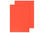 Tapa de encuadernacion q-connect carton din a4 rojo simil piel 250 gr caja de - Foto 3