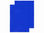 Tapa de encuadernacion q-connect pvc din a4 opaca azul 180 micras caja de 100 - Foto 3