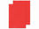 Tapa de encuadernacion q-connect pvc din a4 opaca rojo 180 micras caja de 100 - Foto 3