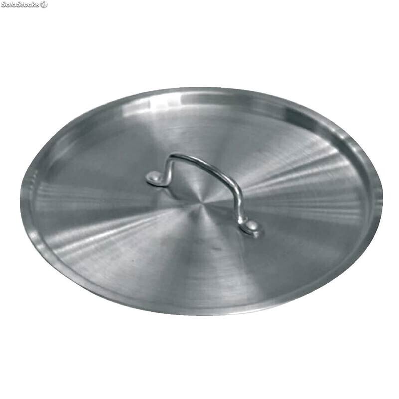 Olla alta industrial SIN tapa de aluminio para cocinas profesionales