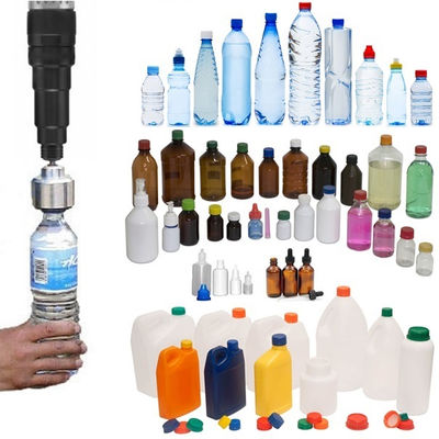 Tapadora de botellas, frascos, envases pet manual neumática - Tapador Neumático - Foto 4
