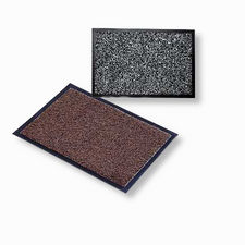 Tapis d&#39;accueil soft - tapis soft 90x120cm marron