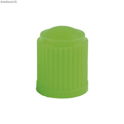 Tapón plástico verde para válvula neumático