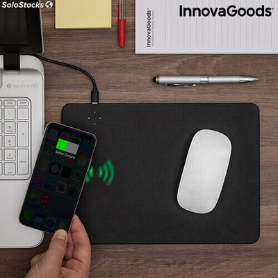 Tappetino per Mouse con Ricarica Wireless 2 in 1 Padwer InnovaGoods