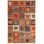 Tappeto collezione ambiente in cotone riciclato e poliestere disegno patchwork01 - 1