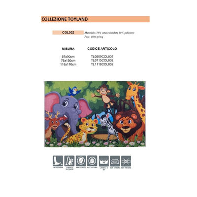 Tappeto collezione toyland in cotone riciclato colore 002 - Foto 2