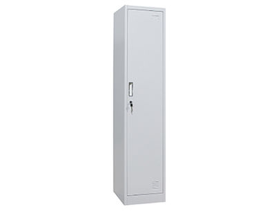Taquilla metalica sie 1 puerta modulo continuacion gris texturizado 1830x450x380