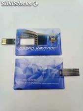 Tarjeta de visita personalizada Memoria USB con chip superior 2GB 4GB 8GB 16GB