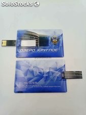 Tarjeta de visita personalizada Memoria USB con chip superior 2GB 4GB 8GB 16GB