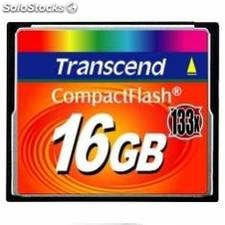 Tarjeta memoria compact flash 16gb transcend 133x
