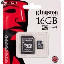 Tarjeta memoria microSD 16 GB