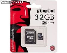 Tarjeta memoria microSD 32 GB