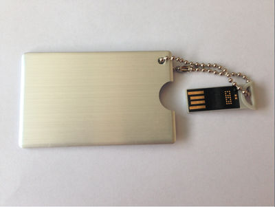Tarjeta memoria USB promocional con impresión de imformación de empresa 132